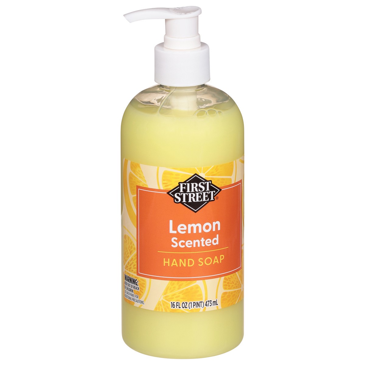 slide 3 of 4, First Street/Iris Lemon Ltn Hand Soap, 16 oz