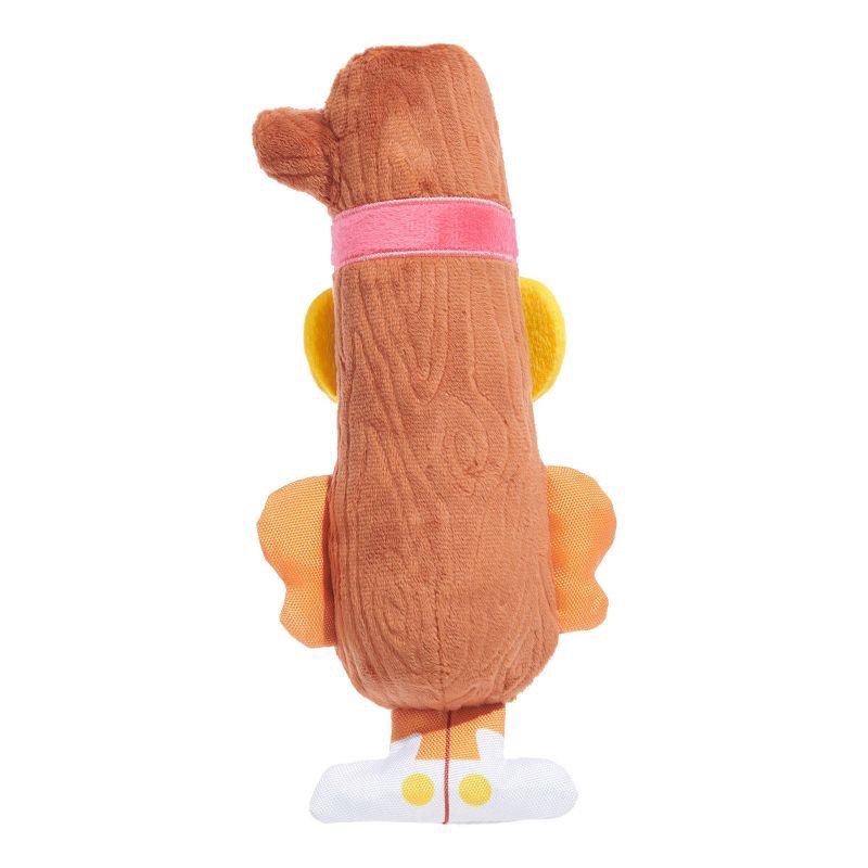 slide 6 of 7, BARK Snack Pack Hunk Stickman Dog Plush Toy, 1 ct
