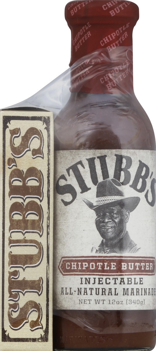 slide 2 of 2, Stubb's Chipotle Butter Injectable Marinade, 12 oz