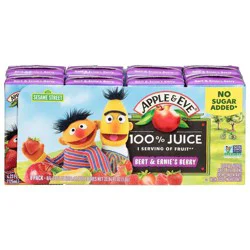 Apple & Eve Sesame Street Bert and Ernie's Berry Fruit Juice - 8pk/4.23 fl oz