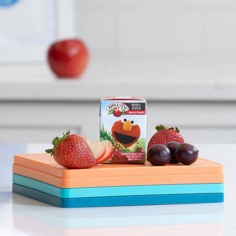 slide 6 of 8, Apple & Eve Sesame Street Elmo's Punch Fruit Juice - 8pk/125ml, 8 ct, 125 ml