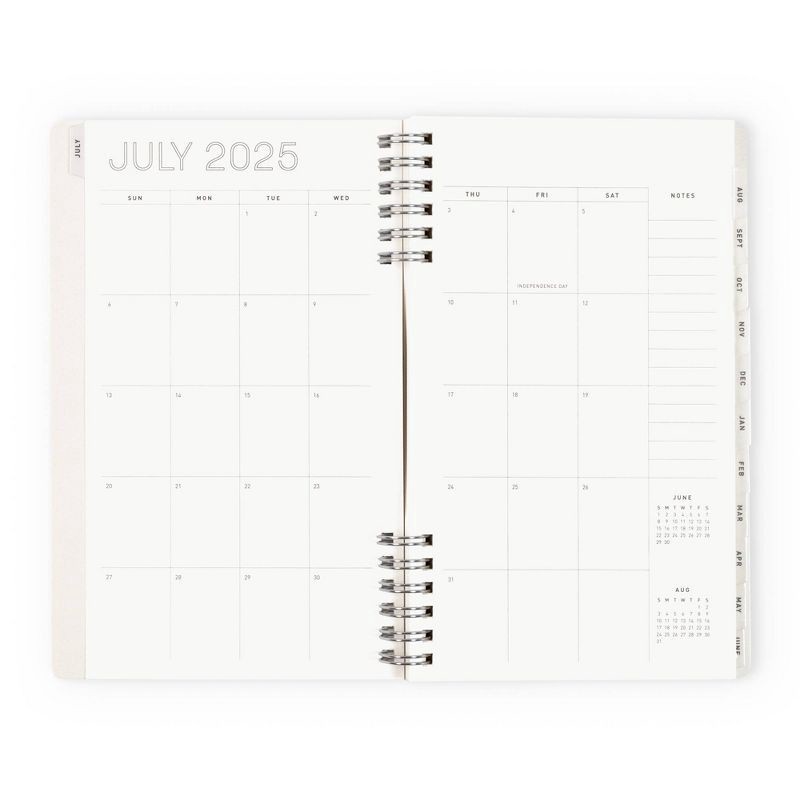 slide 6 of 11, Altitude 5"x8" Weekly/Monthly Planner Cream Arch, 1 ct