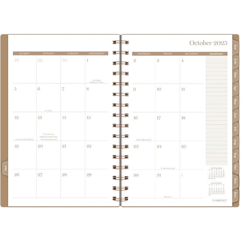 slide 3 of 12, Cambridge 2025-2026 Weekly/Monthly Savannah Small Auburn, 1 ct