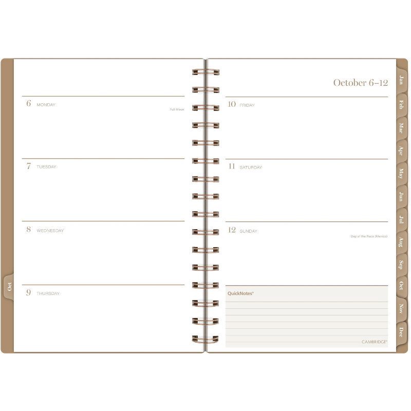 slide 4 of 12, Cambridge 2025-2026 Weekly/Monthly Savannah Small Auburn, 1 ct