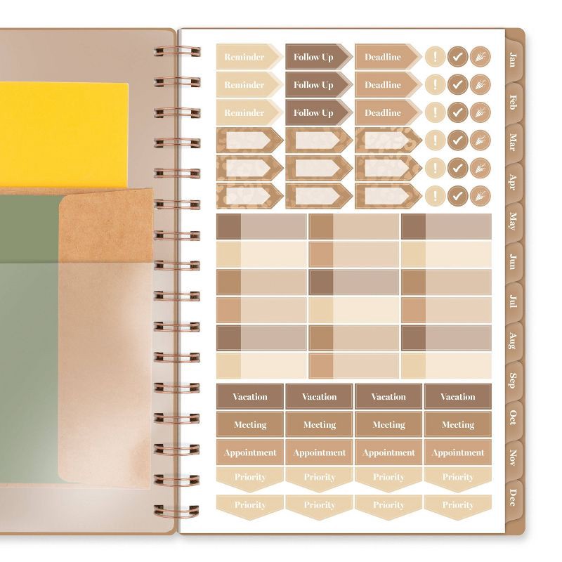 slide 6 of 12, Cambridge 2025-2026 Weekly/Monthly Savannah Small Auburn, 1 ct