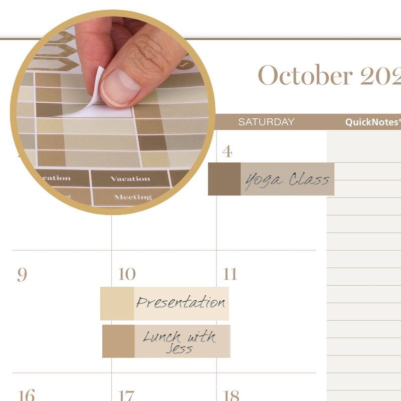 slide 7 of 12, Cambridge 2025-2026 Weekly/Monthly Savannah Small Auburn, 1 ct