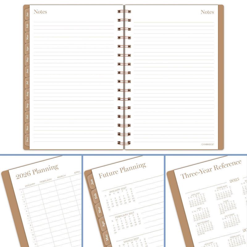 slide 8 of 12, Cambridge 2025-2026 Weekly/Monthly Savannah Small Auburn, 1 ct