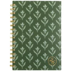 Cambridge 2026 Weekly/Monthly Cherrywood Lane Small Green Floral