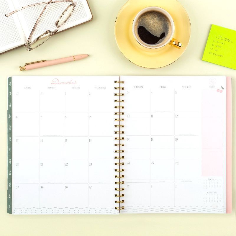 slide 3 of 9, Cambridge 2026 Weekly/Monthly Cherrywood Lane Large Stripe, 1 ct