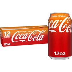 Coca-Cola Orange Cream Soda - 12pk/12 fl oz Cans
