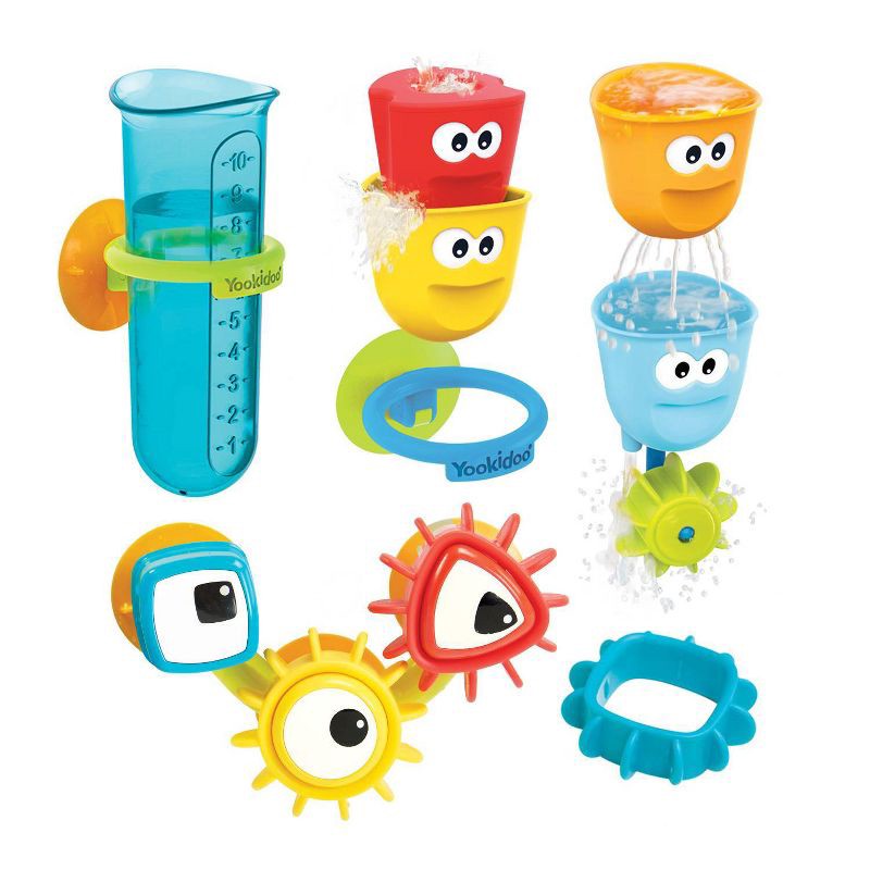 slide 1 of 6, Yookidoo Cups and Gears Water Set, 1 ct