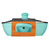 slide 27 of 29, IMUSA USA IMU-30053 Forged Teal Jumbo Cooker with Ceramic Nonstick, 4 qt