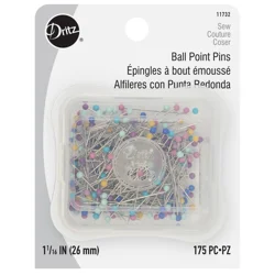 Dritz Pin Ball Point Nkl Pltd Sz 17 - 175 pc