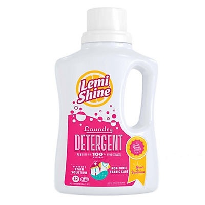 slide 1 of 1, Lemi Shine Burst of Sunshine Scent He Liquid Laundry Detergent 32 Loads, 50 oz