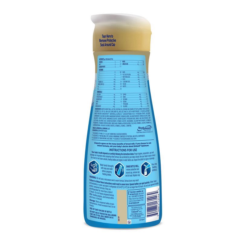 slide 11 of 11, Enfamil Optimum Enspire Ready to Feed Infant Formula - 32 fl oz, 32 fl oz