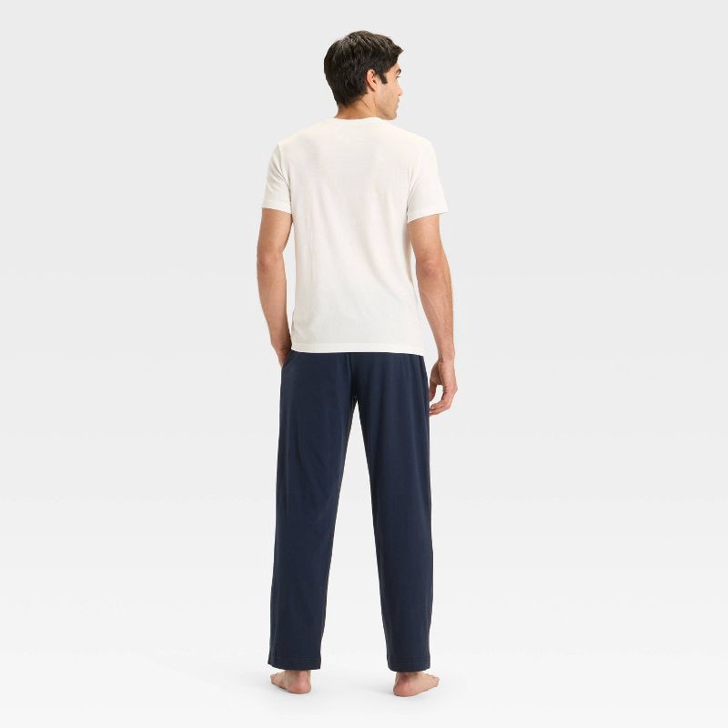 slide 2 of 3, Men's Bear Shades Short Sleeve Pajama Set - Goodfellow & Co™ White S, 1 ct