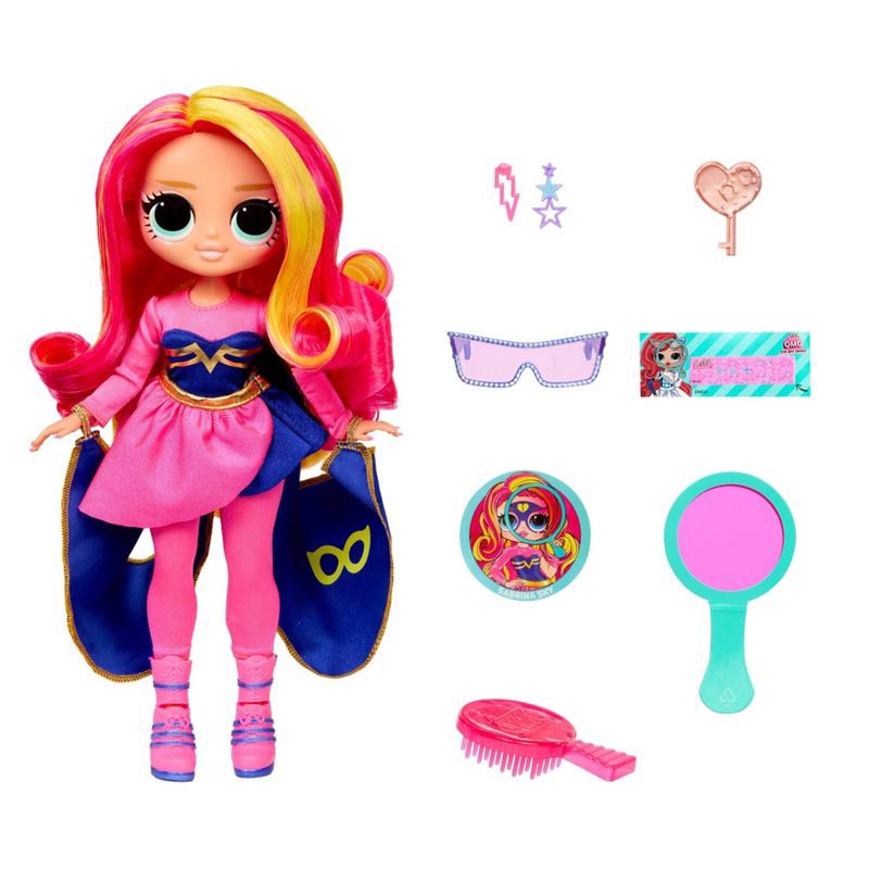 slide 5 of 9, L.O.L. Surprise! OMG Eye Spy Series Superhero Doll: Articulated Fashion Figure with Removable Clothes & Accessories, 1 ct