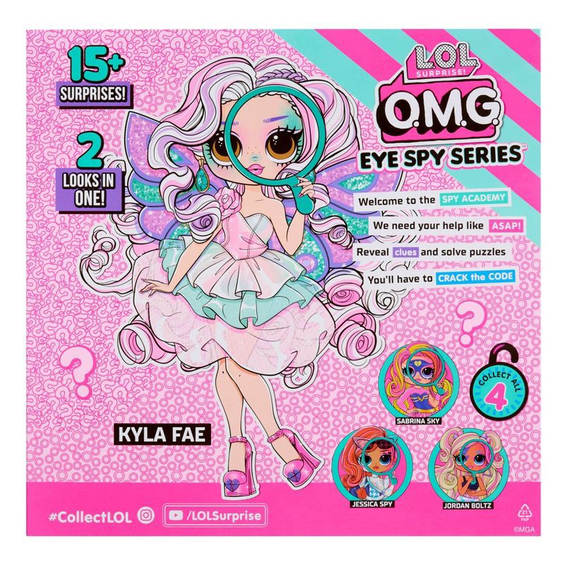 slide 4 of 9, L.O.L. Surprise! OMG Eye Spy Series Fairy Doll, 1 ct