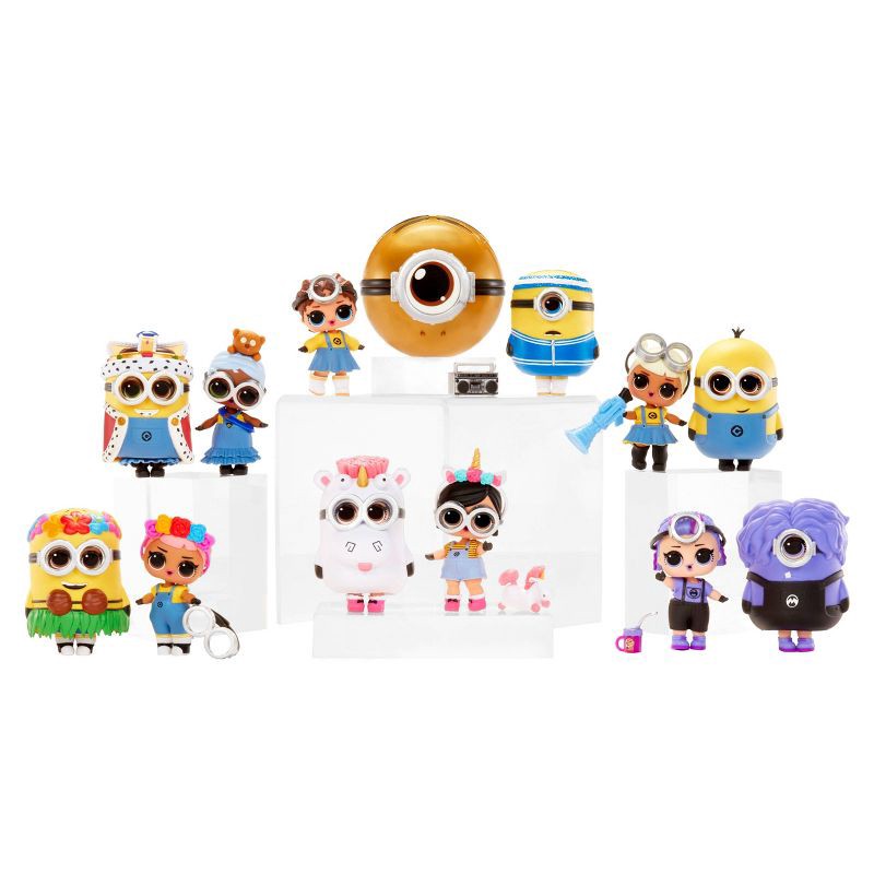 slide 6 of 6, L.O.L. Surprise! Loves Minions Tots Doll: Removable Clothes, Minion Accessories, Fashion & Beauty Theme, 1 ct