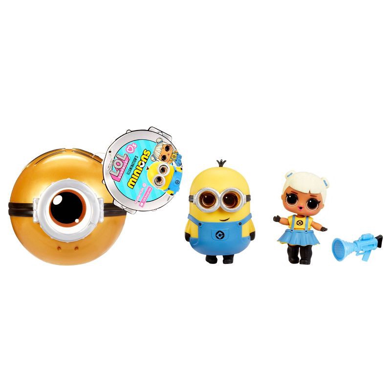 slide 1 of 6, L.O.L. Surprise! Loves Minions Tots Doll: Removable Clothes, Minion Accessories, Fashion & Beauty Theme, 1 ct