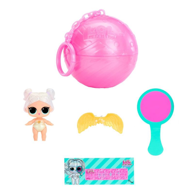 slide 2 of 8, L.O.L. Surprise! Eye Spy Series Baby Sisters Doll: PVC Material, No Articulation, Includes Figure & Accessories, 1 ct