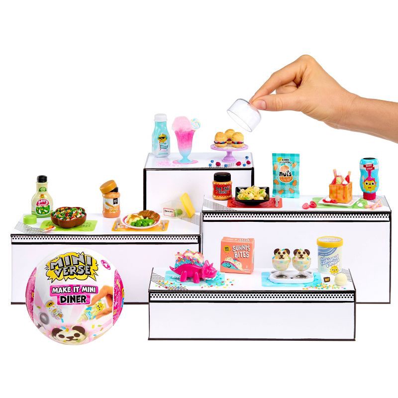 slide 4 of 7, MGA's Miniverse Make It Mini Diner Series 4: Includes Accessory Pieces for Creative Play, 1 ct
