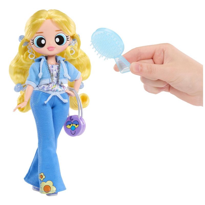 slide 3 of 7, L.O.L. Surprise! OMG The Powerpuff Girls Doll - Bubbles: Fashion Figure, Removable Outfit, Articulated, Accessories Included, 1 ct