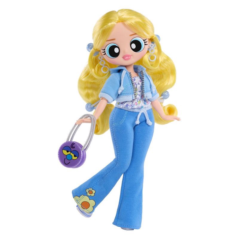 slide 4 of 7, L.O.L. Surprise! OMG The Powerpuff Girls Doll - Bubbles: Fashion Figure, Removable Outfit, Articulated, Accessories Included, 1 ct