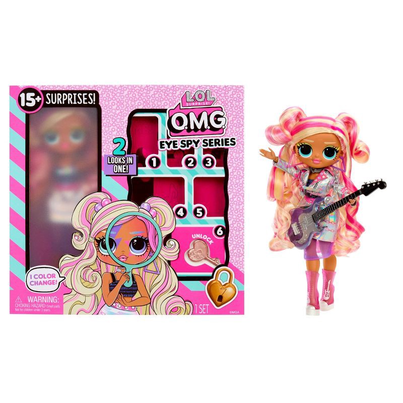 slide 1 of 7, L.O.L. Surprise! OMG Eye Spy Series Rockstar Doll, 1 ct