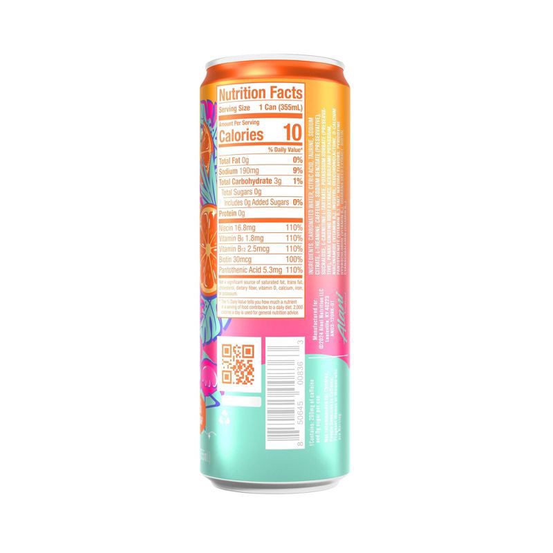 slide 3 of 6, Alani Nu Orange Kiss Energy Drink - 6pk/12 fl oz Cans, 6 ct; 12 fl oz