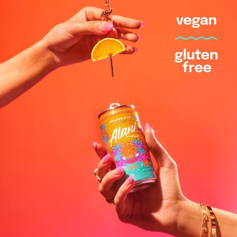 slide 5 of 5, Alani Nu Orange Kiss Energy Drink - 4pk/8.4 fl oz Cans, 4 ct; 8.4 fl oz