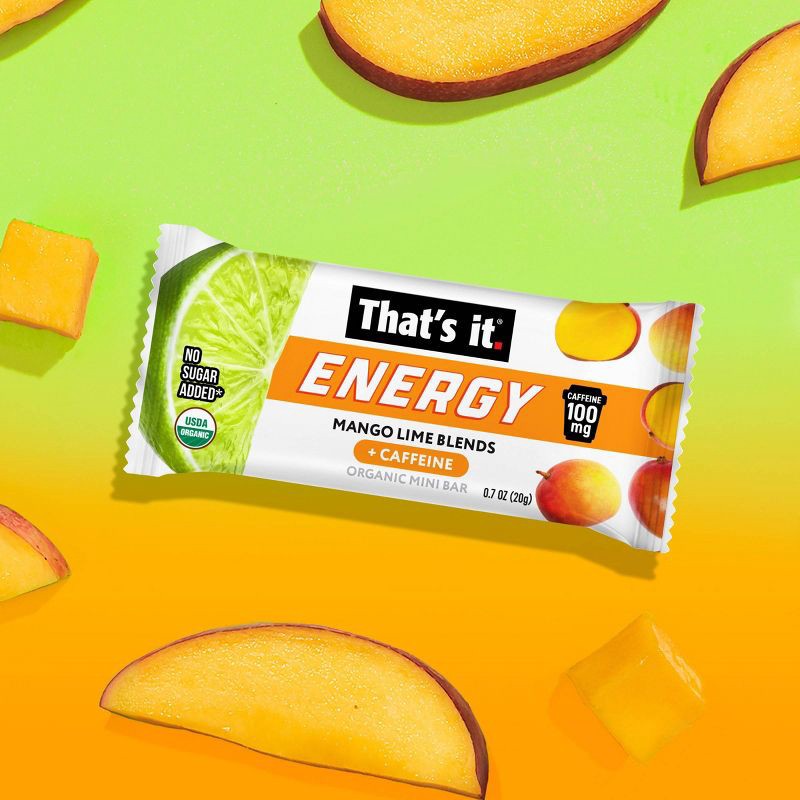 slide 7 of 7, That's it. Organic Mango Lime Blends Energy Bars - 4.2oz/6ct, 6 ct; 4.2 oz