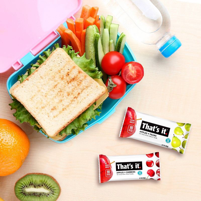 slide 5 of 7, That's it. Cherry and Pear Mini Snack Bars Variety Pack - 7oz/10ct, 10 ct; 7 oz