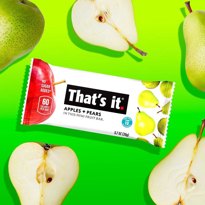 slide 6 of 7, That's it. Cherry and Pear Mini Snack Bars Variety Pack - 7oz/10ct, 10 ct; 7 oz