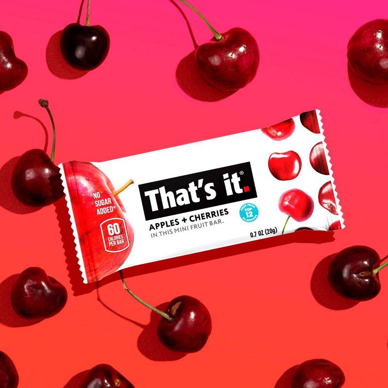slide 7 of 7, That's it. Cherry and Pear Mini Snack Bars Variety Pack - 7oz/10ct, 10 ct; 7 oz