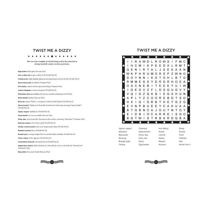 slide 4 of 7, Random House Salute to the Armed Forces Word Search - by Editors of Thunder Bay Press (Paperback), 1 ct