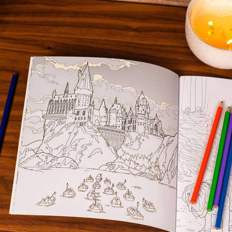 slide 3 of 7, Harry Potter Glow in the Dark Coloring Book - by Editors of Thunder Bay Press (Paperback), 1 ct