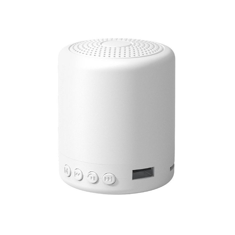 slide 1 of 4, GEMS Mini Wireless Speaker - White, 1 ct