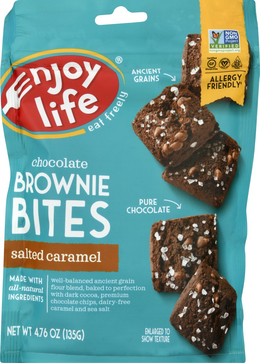 slide 5 of 9, Enjoy Life Salted Caramel Brownie Bites, 1 ct