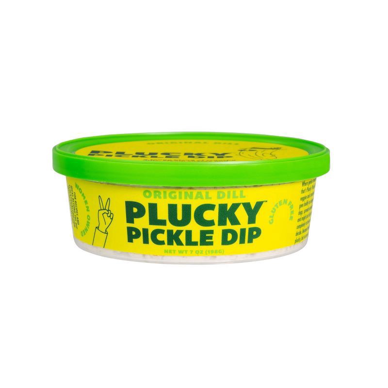 slide 1 of 1, Plucky Original Dill Pickle Dip 7 oz, 7 oz