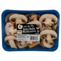 Sliced Baby Bella Mushrooms