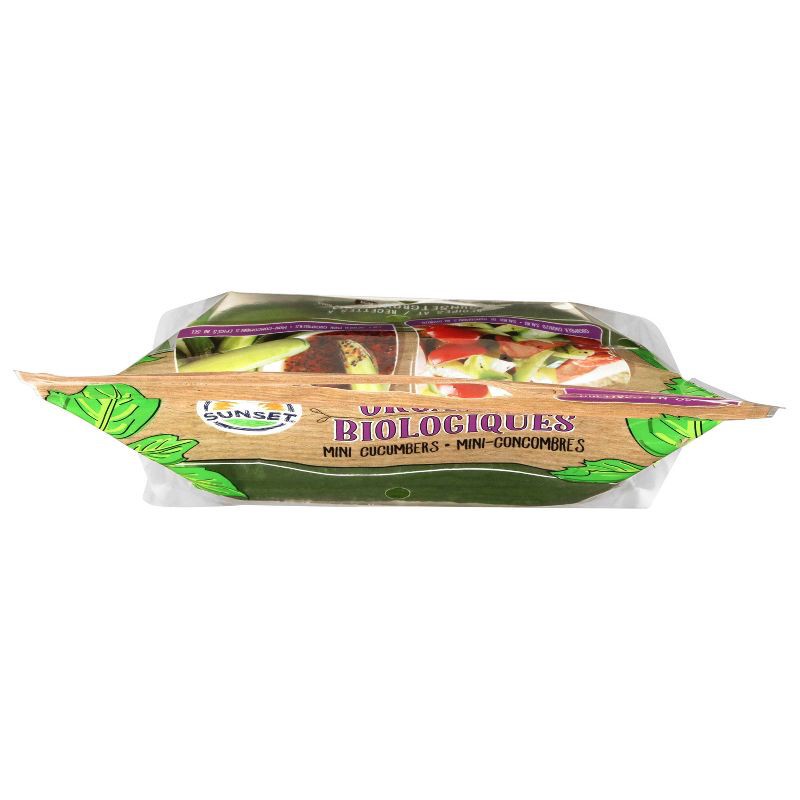slide 5 of 7, Fresh SUNSET Organic Mini Cucumbers - 1lb, 1 lb