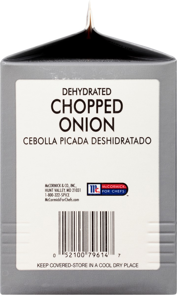 slide 2 of 9, McCormick Culinary Dehydrated Chopped Onion, 3 lb, 48 oz