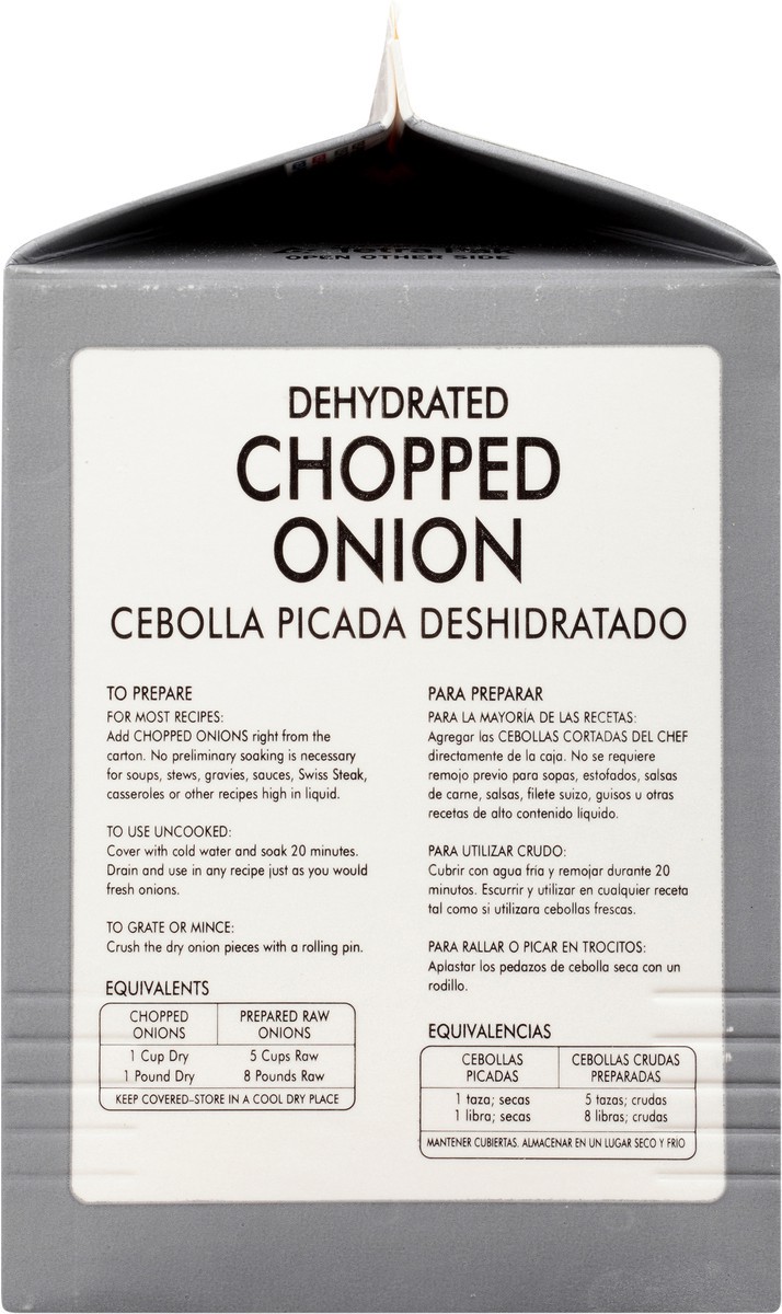 slide 3 of 9, McCormick Culinary Dehydrated Chopped Onion, 3 lb, 48 oz