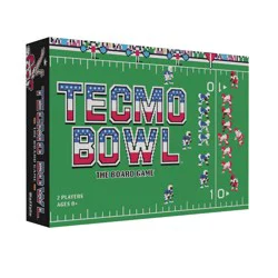 Buffalo Games: Tecmo Bowl – Classic Football Board Game for 2 Players, Ages 8+ - Call the Plays and Score Big!