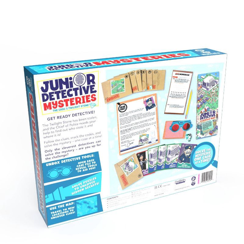 slide 6 of 6, Buffalo Games: Junior Detective Mysteries Card Game, 1 ct