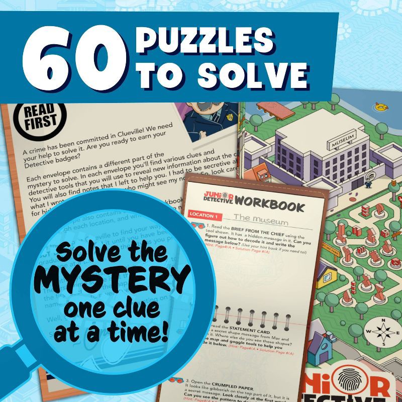 slide 2 of 6, Buffalo Games: Junior Detective Mysteries Card Game, 1 ct