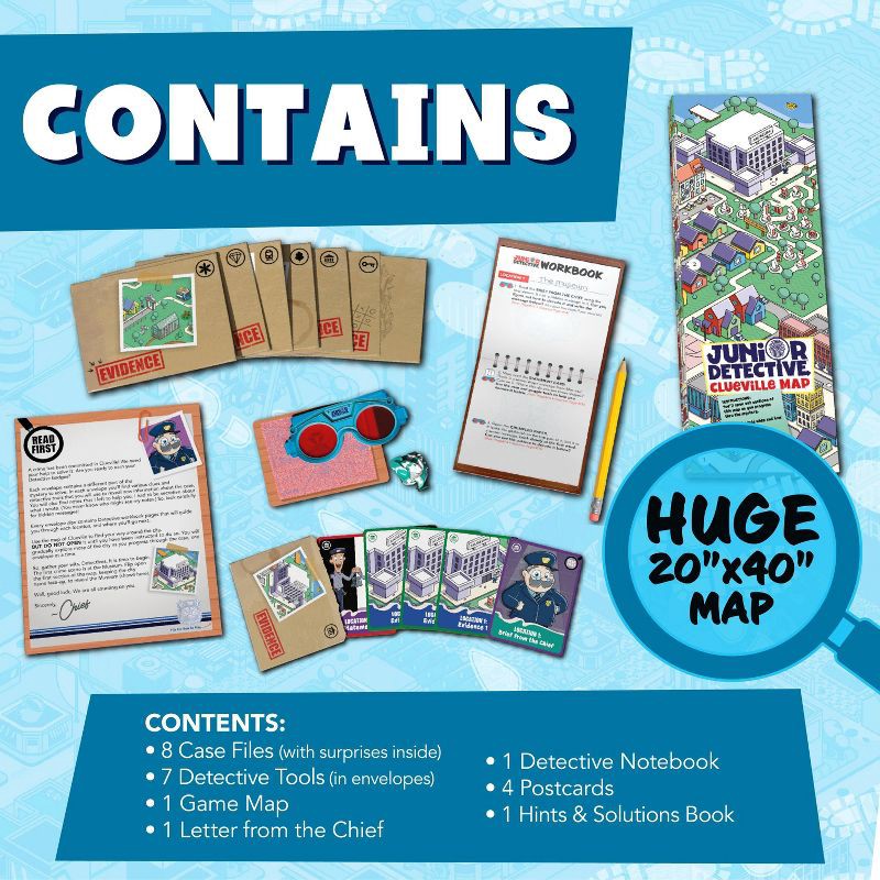 slide 3 of 6, Buffalo Games: Junior Detective Mysteries Card Game, 1 ct