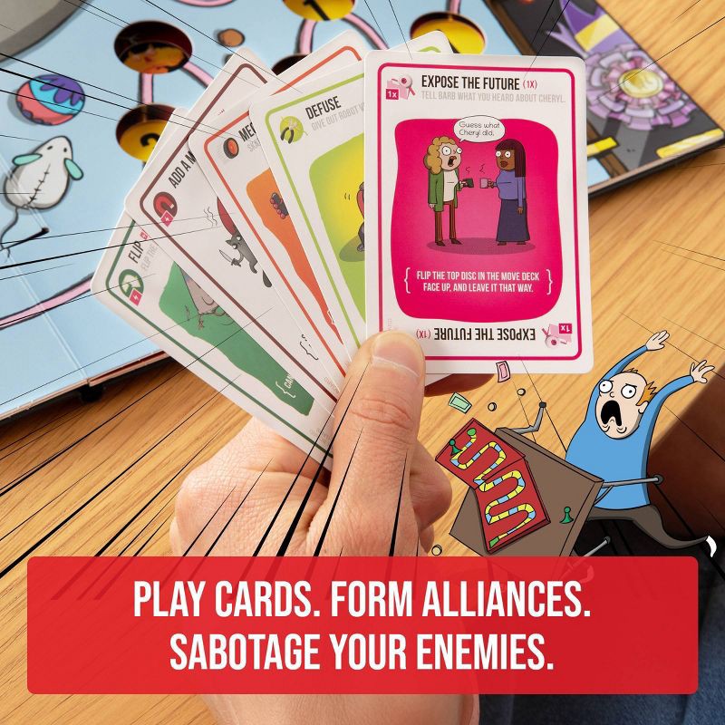 slide 6 of 9, Exploding Kittens: The Board Game, 1 ct