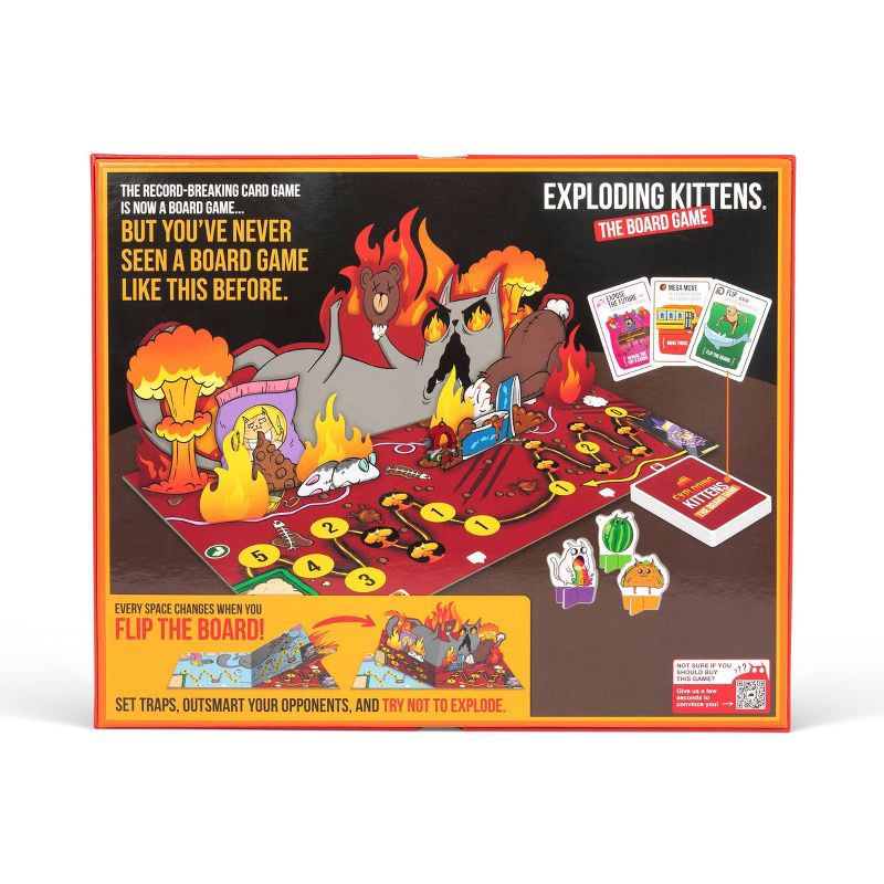 slide 8 of 9, Exploding Kittens: The Board Game, 1 ct
